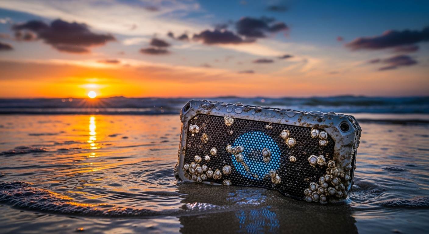 역대 최고의 광고? 바다를 이겨낸 불사조 스피커의 놀라운 생존기 🌊