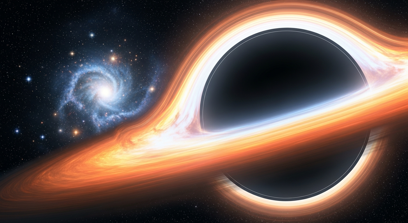 우주의 최종 보스가 나타났다: 태양계 전체를 삼키는 블랙홀의 정체 🌌